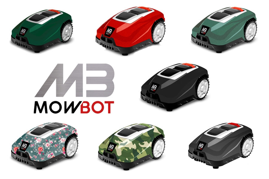 Cobra Mowbot 800 Robotic Lawn Mower - Metallic Green