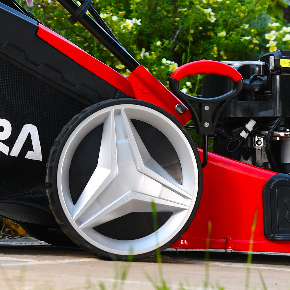 Cobra MX515SPBI Premium 4-in-1 5-Speed Self-Propelled Petrol Lawn Mower (Electric Start)