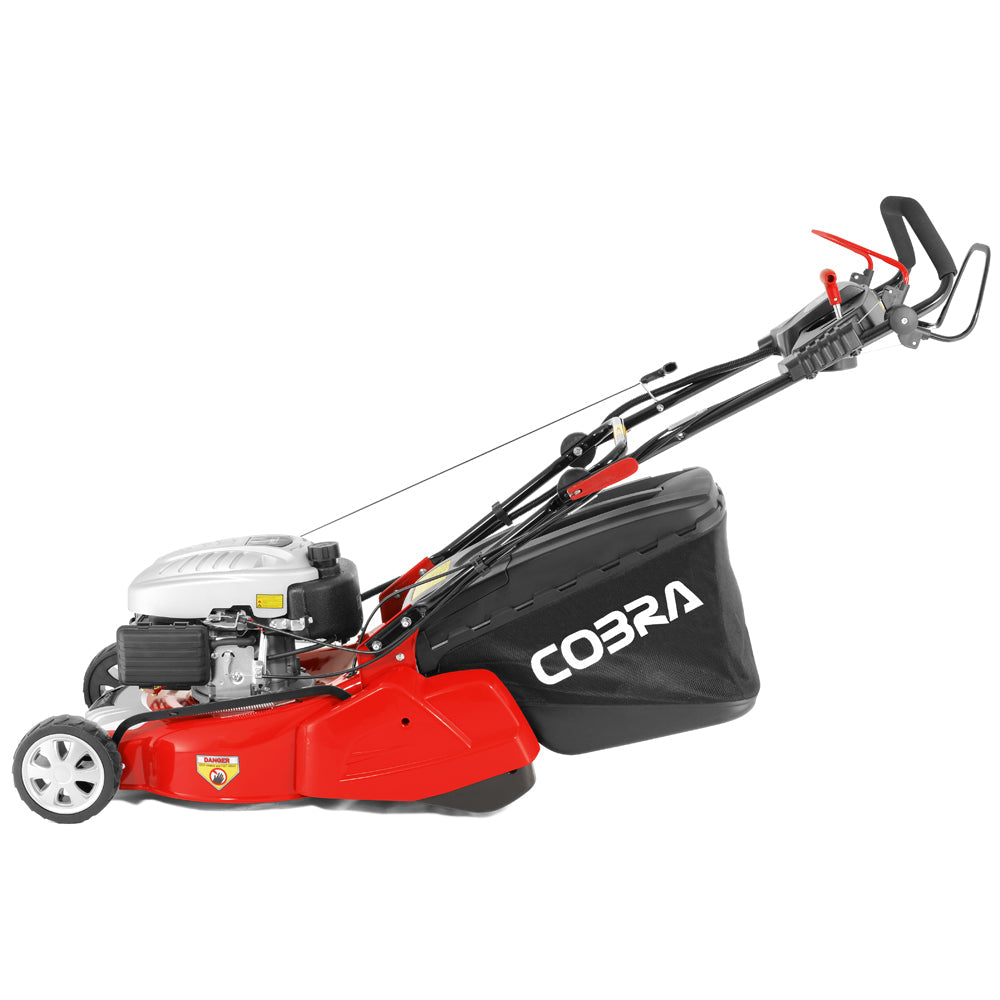 Cobra RM46SPCE Self-Propelled Rear Roller Petrol Lawn Mower (Electric Start)
