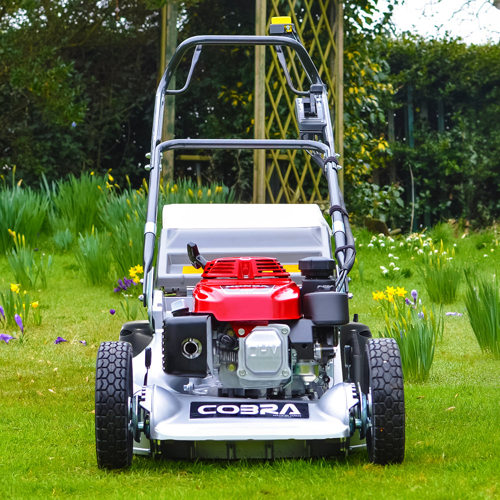 Cobra Pro RM53SPH Self-Propelled Rear Roller Petrol Lawn Mower