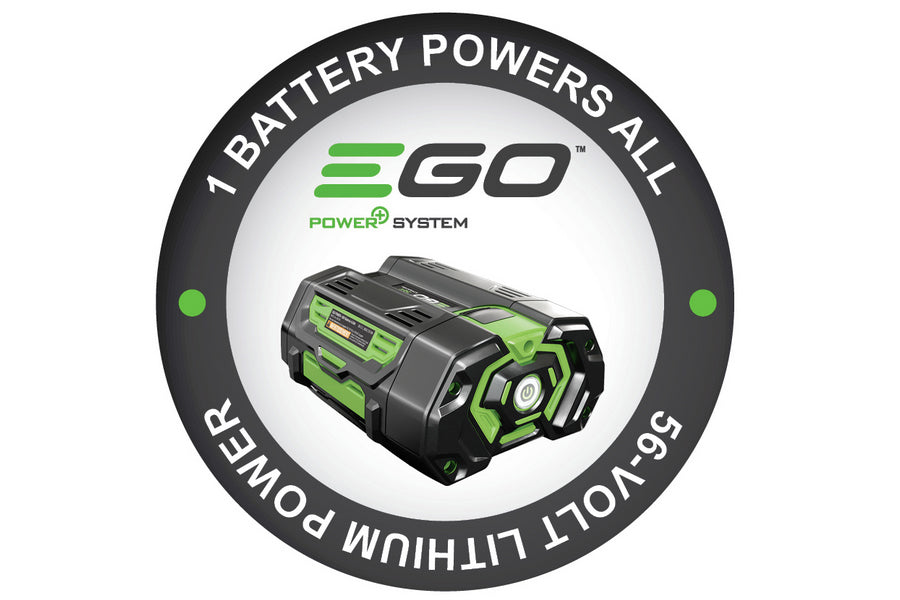 EGO Power+ LM2021E-SP 56V Steel Deck Variable Speed Cordless Lawn Mower (with 5Ah Battery & Rapid Charger)