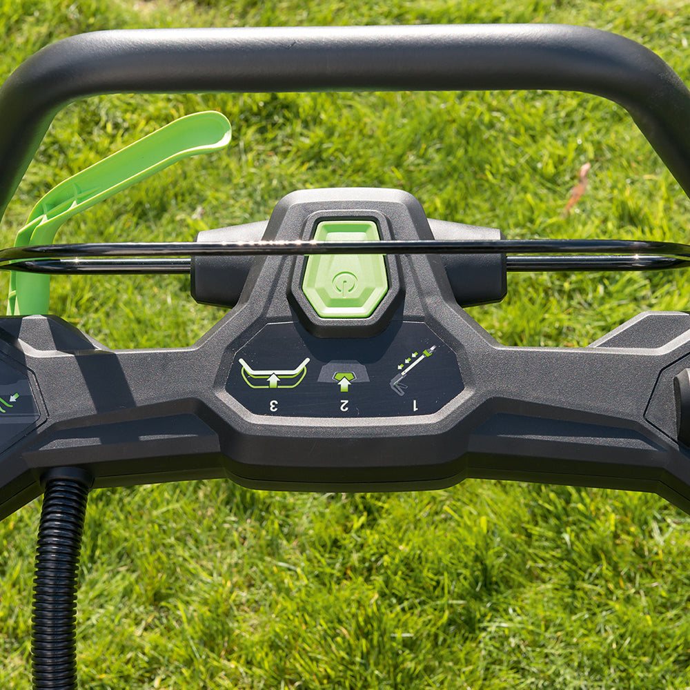 EGO Power+ LM2021E-SP 56V Steel Deck Variable Speed Cordless Lawn Mower (with 5Ah Battery & Rapid Charger)
