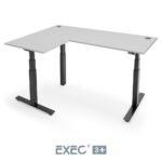 EXEC 3+ Triple Motor L-Shaped Height Adjustable Standing Desk - Image 38