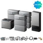 3 x Anker SOLIX E10 Power Module + Batteries + Power Dock + Smart Generator 5500 (Tri-Fuel) - Image 2