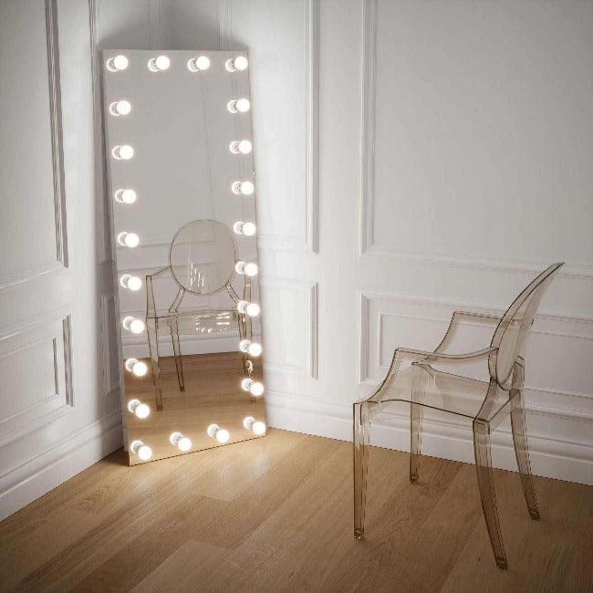 ef409844df7f619fe3245ab6f68a0f72_01db3871-36ba-4c35-8cd1-961537c30c2e.jpg Mariah Full Length Hollywood Mirror 160x60cm - Image 1