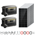 2 x Anker SOLIX F3000 + Custom Solar Panels Kits - Image 2