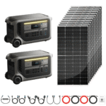 2 x Anker SOLIX F3000 + Custom Solar Panels Kits - Image 4