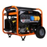 Victor LC6500DCS 5kW Petrol Generator - 6KVA - Loncin 389cc AVR